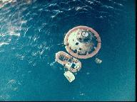 Astronauts in water