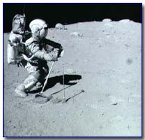 Young on moon
