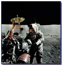 on moon