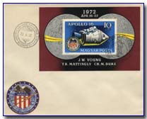 Apollo 16 stamp