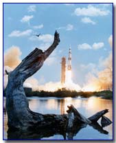 Apollo 16 launch