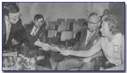 with congressional visitors