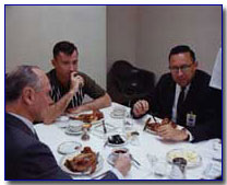 pre-launch meal