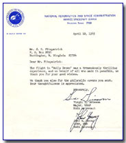 Young and Grissom letter