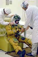 suiting up