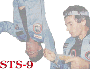 STS-9 banner